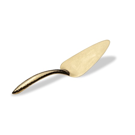 Bon Chef Ez Use Banquet Pastry Server Hammer Finish 10-1/4" - Gold 9465HFG